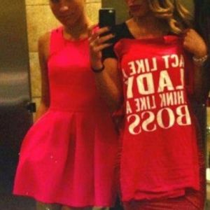 Scuba dress with pockets